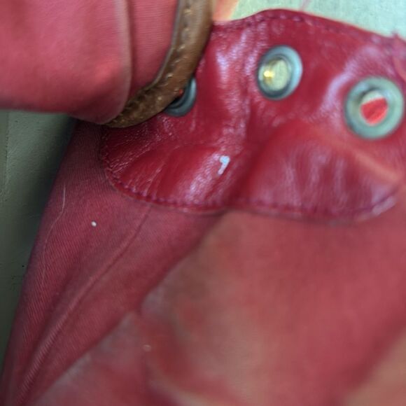 Gucci Red nylon high tops - Picture 9 of 10